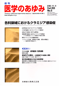 各科領域におけるクラミジア感染症