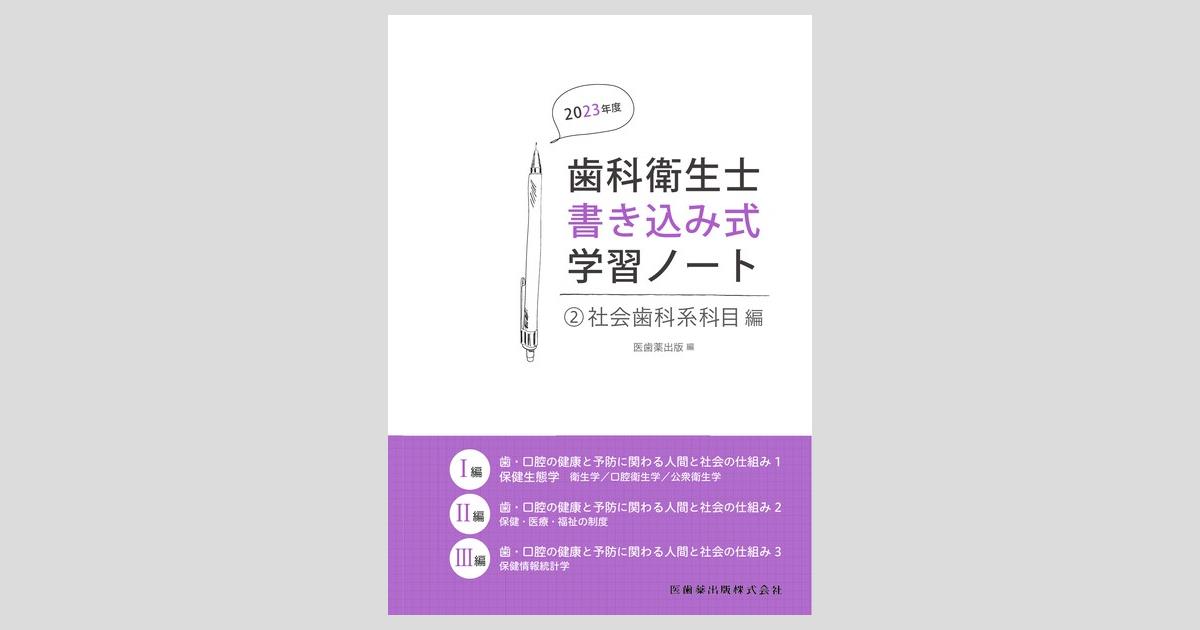 2024 社会歯科学・公衆衛生学・予防歯科学-