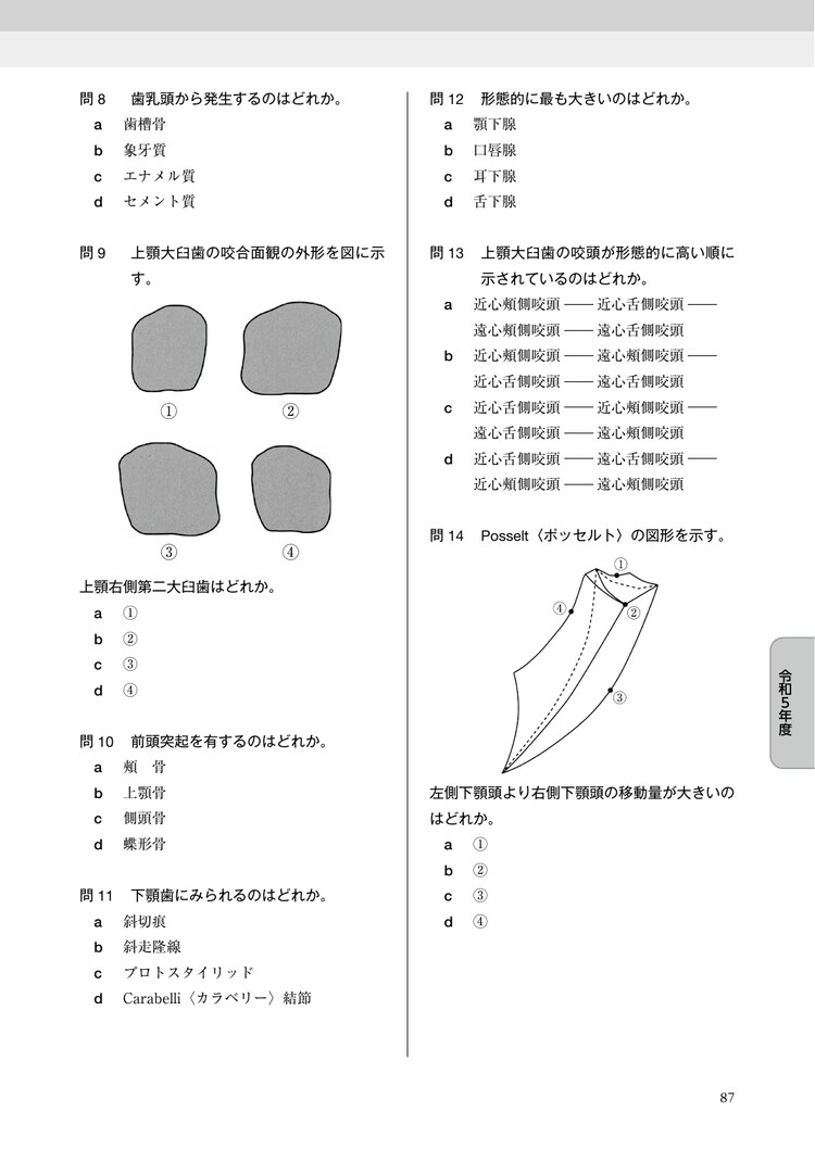 歯科技工士国家試験問題集 2025年版／医歯薬出版株式会社
